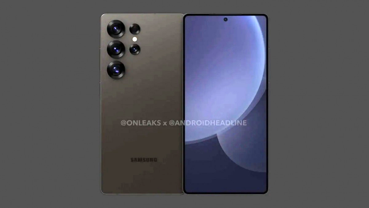 Samsung Galaxy S25 Ultra render