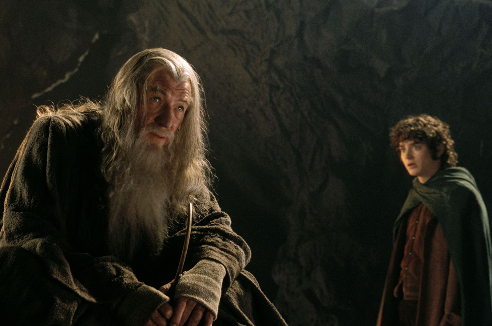 Sir Ian McKellen Elijah Wood The Lord of the Rings