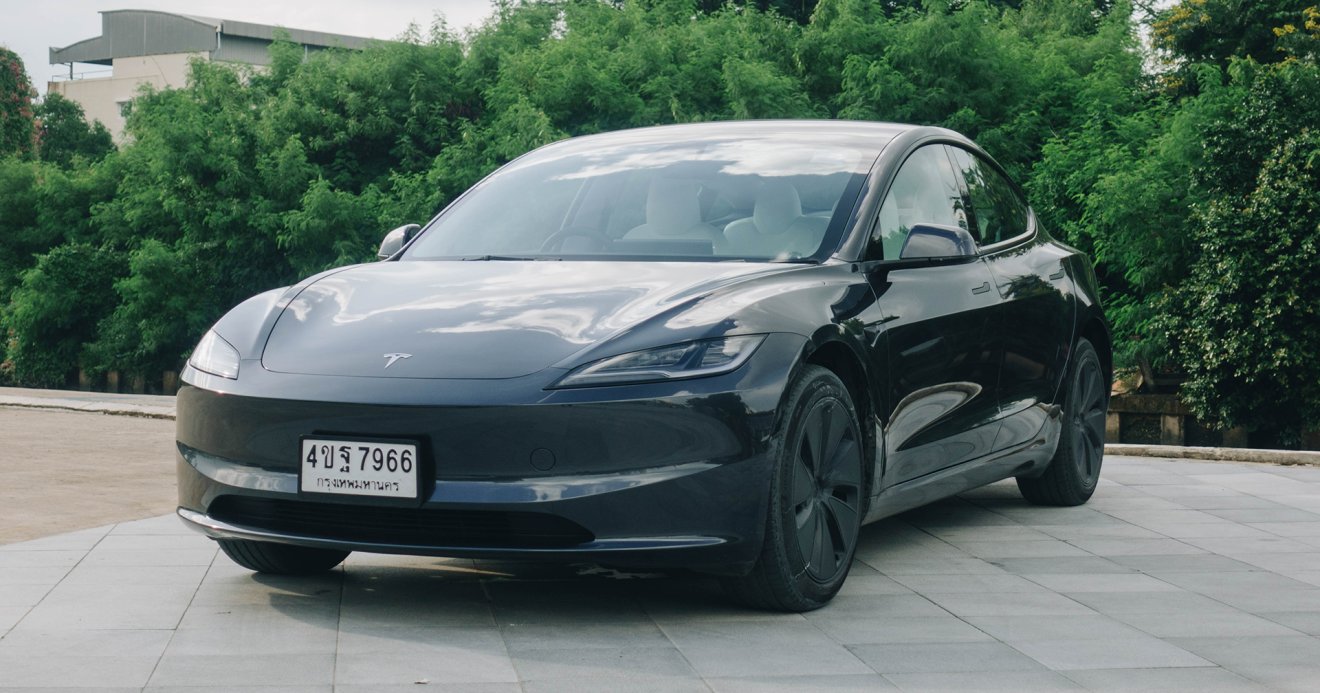 รีวิว Tesla Model 3 RWD ขับสบาย ช่วงล่างแน่น กล้องชัด เกียร์ในจอ ใช้ง่ายกว่าที่คิด