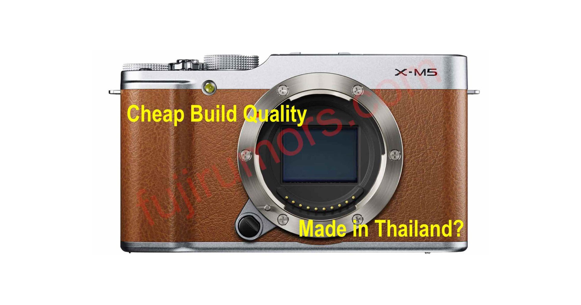 ลือ ! FUJIFILM X-M5 กล้องรุ่นเล็ก 26MP ผลิตไทย จ่อเปิดตัวเดือนหน้า