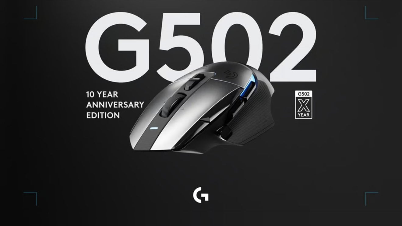 Logitech กำลังผลิตเมาส์โลหะผสมอลูมิเนียมรุ่น G502 X Plus AL Edition จำนวน 502 ตัว