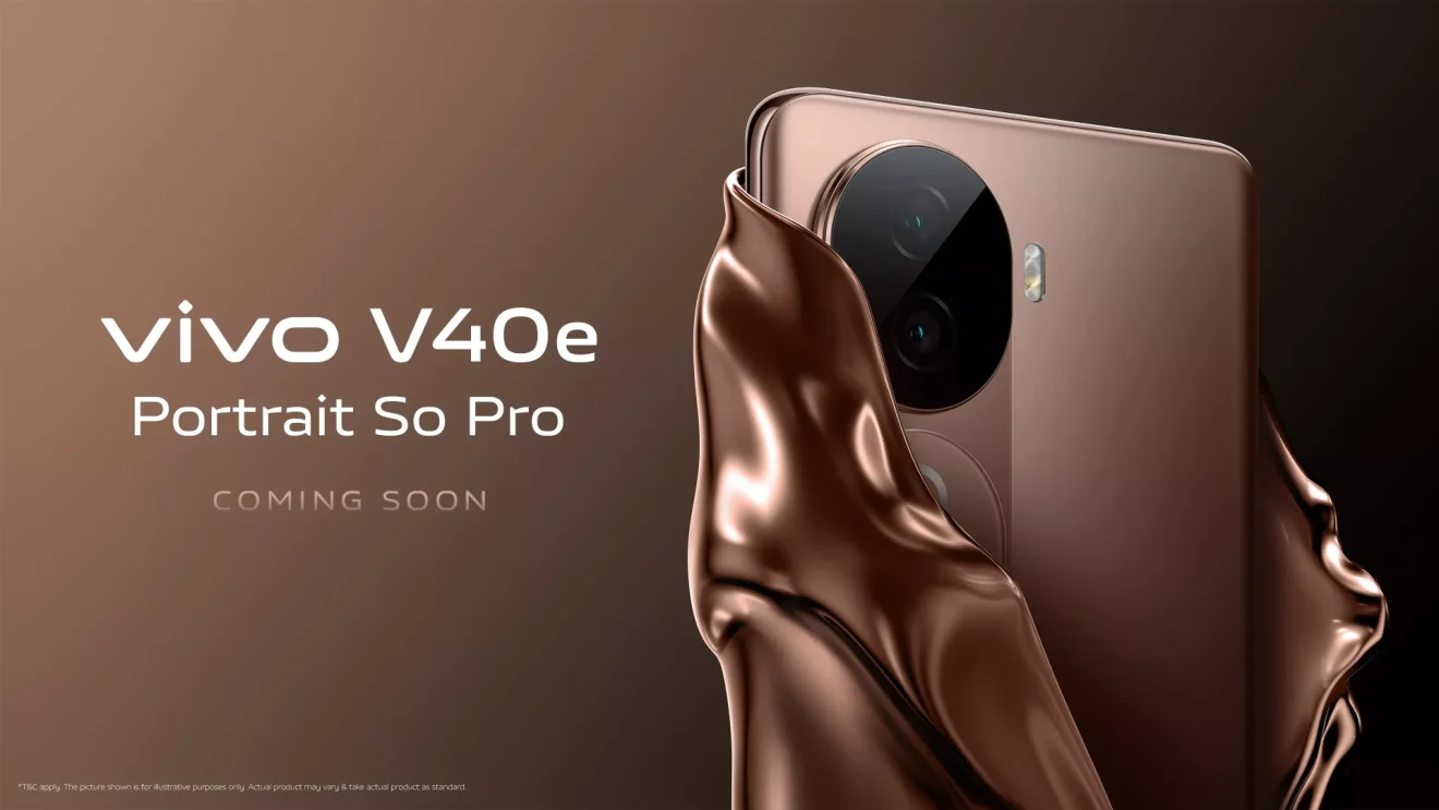 เปิดสเปกเต็ม vivo V40e จอ 120Hz แบตฯ 5,500 mAh ชาร์จไว 80W คาดราคาเริ่มต้น 7,900 บาท