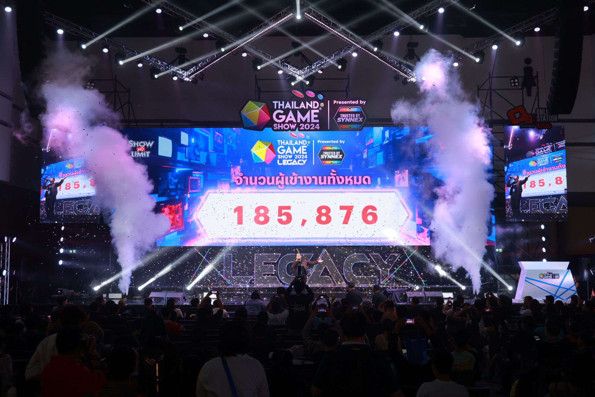 Thailand Game Show 2024: Presented by Synnex ปิดฉากยิ่งใหญ่ ผู้เข้าร่วมงาน “185,876 คน”