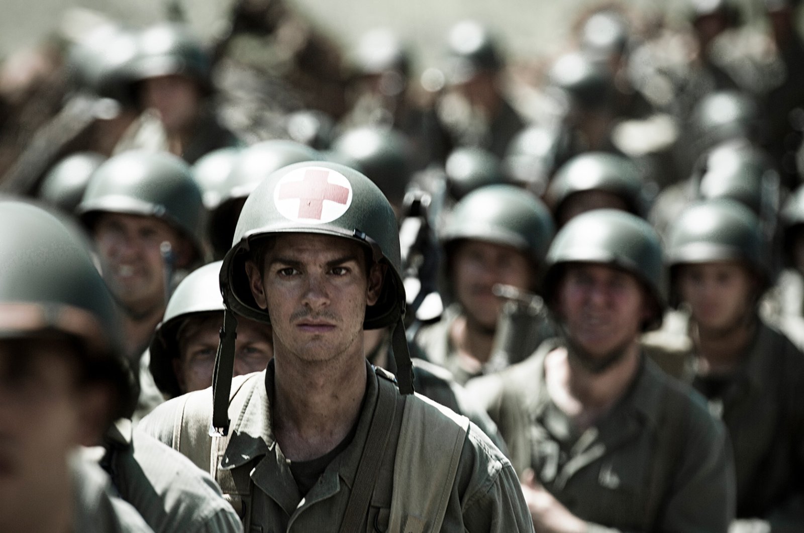 Andrew Garfield Mel Gibson Hacksaw Ridge