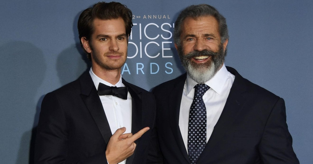 Andrew Garfield Mel Gibson Hacksaw Ridge