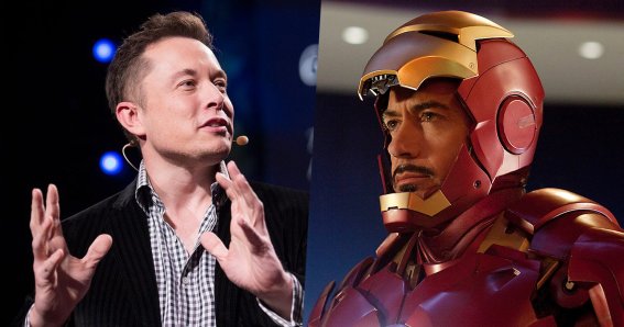 Robert Downey Jr. Elon Musk