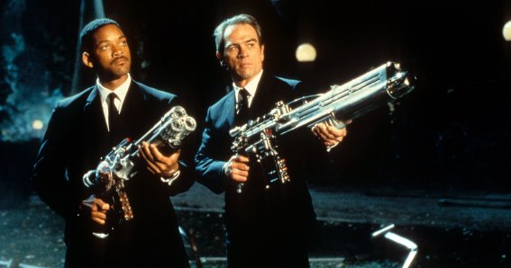 Tommy Lee Jones Will Smith Men in Black