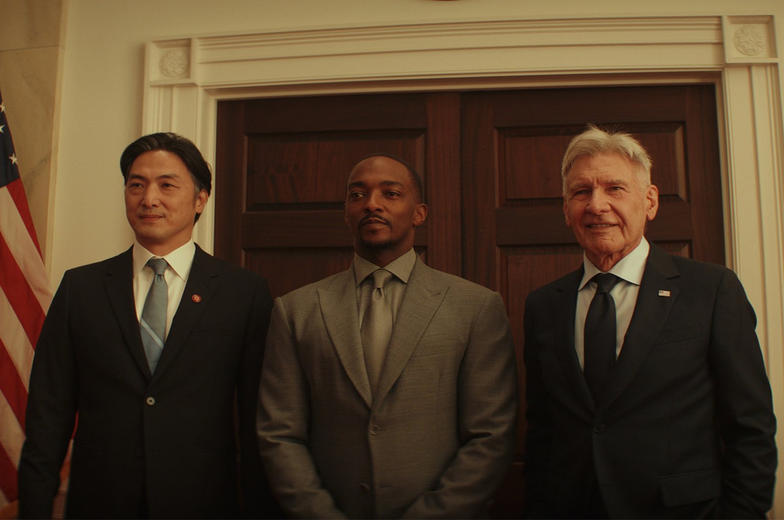 Harrison Ford, Anthony Mackie, Takehiro Hira Captain America Brave New World