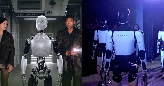 I, Robot vs Tesla