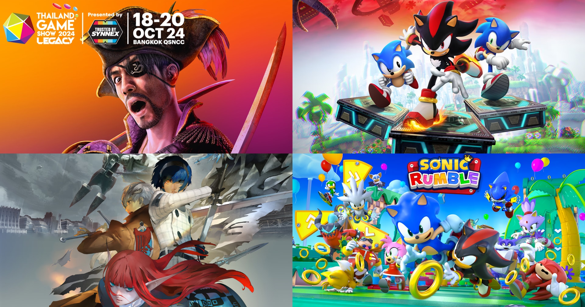 SEGA เปิดให้ทดลอง Like a Dragon: Pirate Yakuza in Hawaii และเกมล่าสุดอีกเพียบที่งาน Thailand Game Show 2024: Presented by Synnex