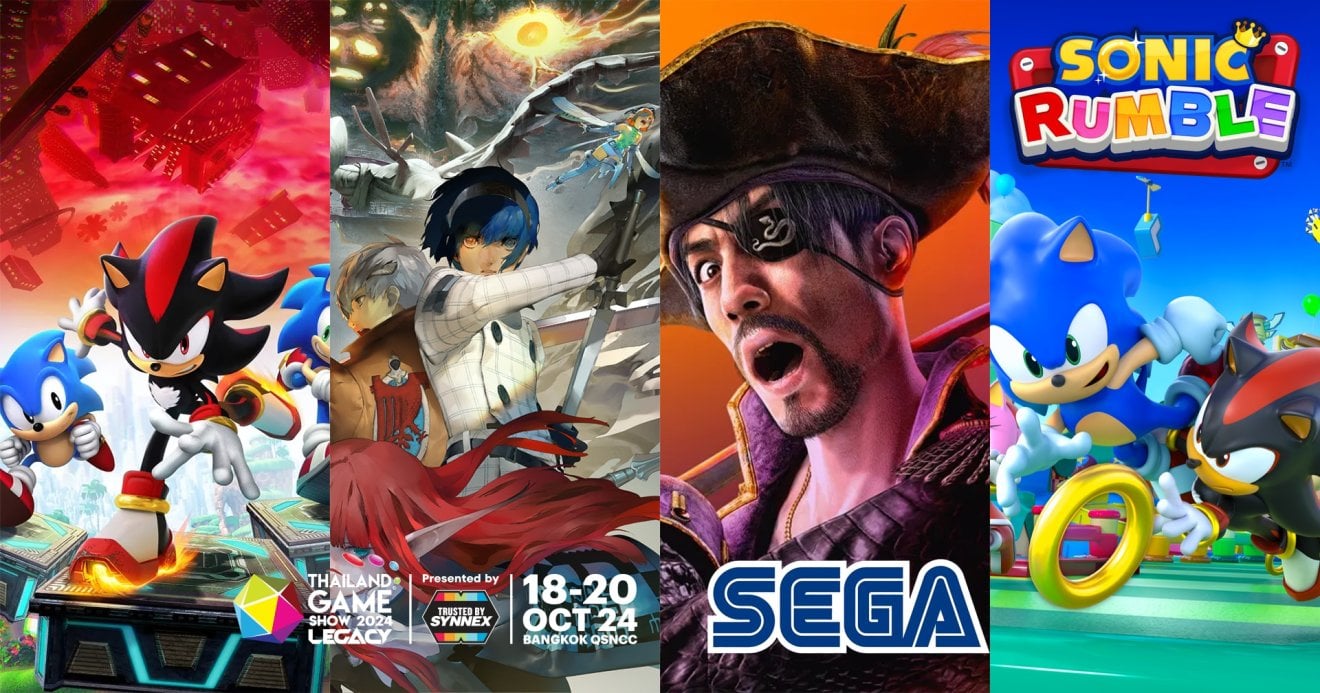 SEGA เปิดให้ทดลอง Like a Dragon: Pirate Yakuza in Hawaii และเกมล่าสุดอีกเพียบที่งาน Thailand Game Show 2024: Presented by Synnex