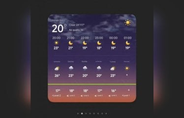 HyperOS 2.0 ของ Xiaomi จะมาพร้อมดีไซน์วิดเจ็ต Weather และ Calendar แบบใหม่