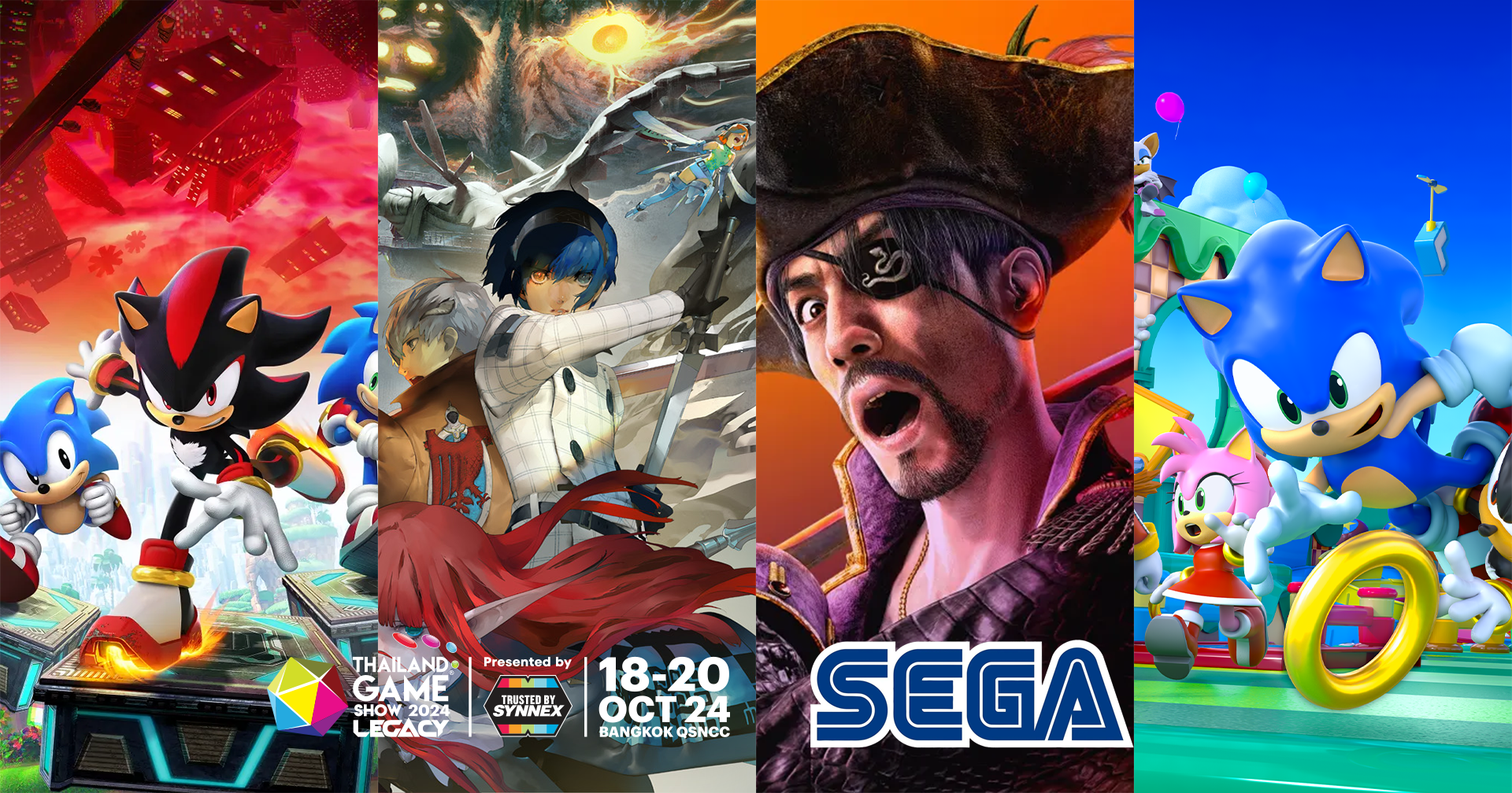 SEGA เปิดให้ทดลอง Like a Dragon: Pirate Yakuza in Hawaii และเกมล่าสุดอีกเพียบที่งาน Thailand Game Show 2024: Presented by Synnex