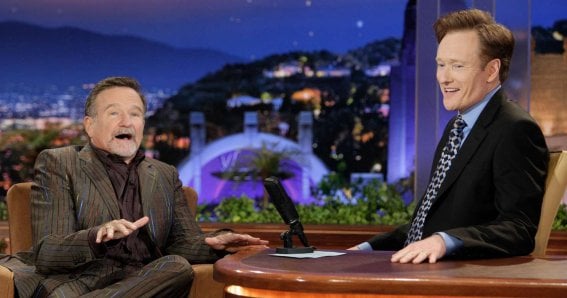 The Tonight Show with Conan O'Brien Robin Williams