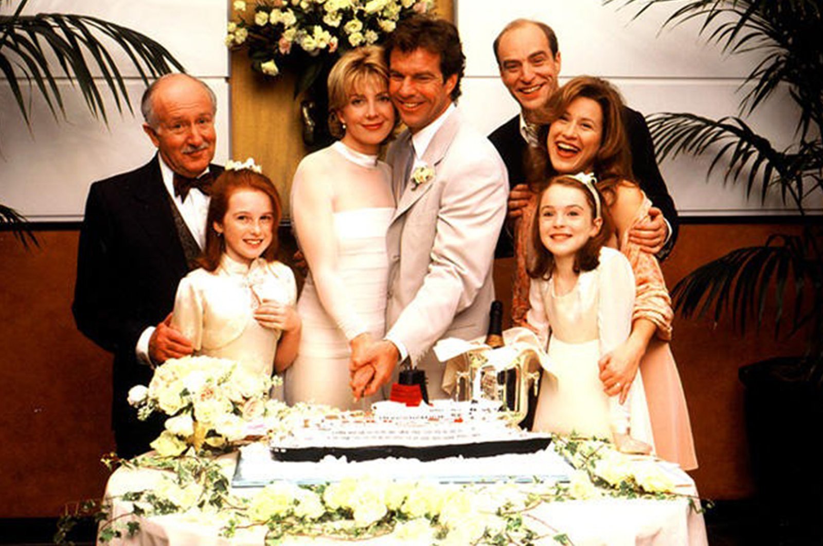 Dennis Quaid, Natasha Richardson, Simon Kunz, Lindsay Lohan, Erin Mackey, Ronnie Stevens, Lisa Ann Walter Parent Trap