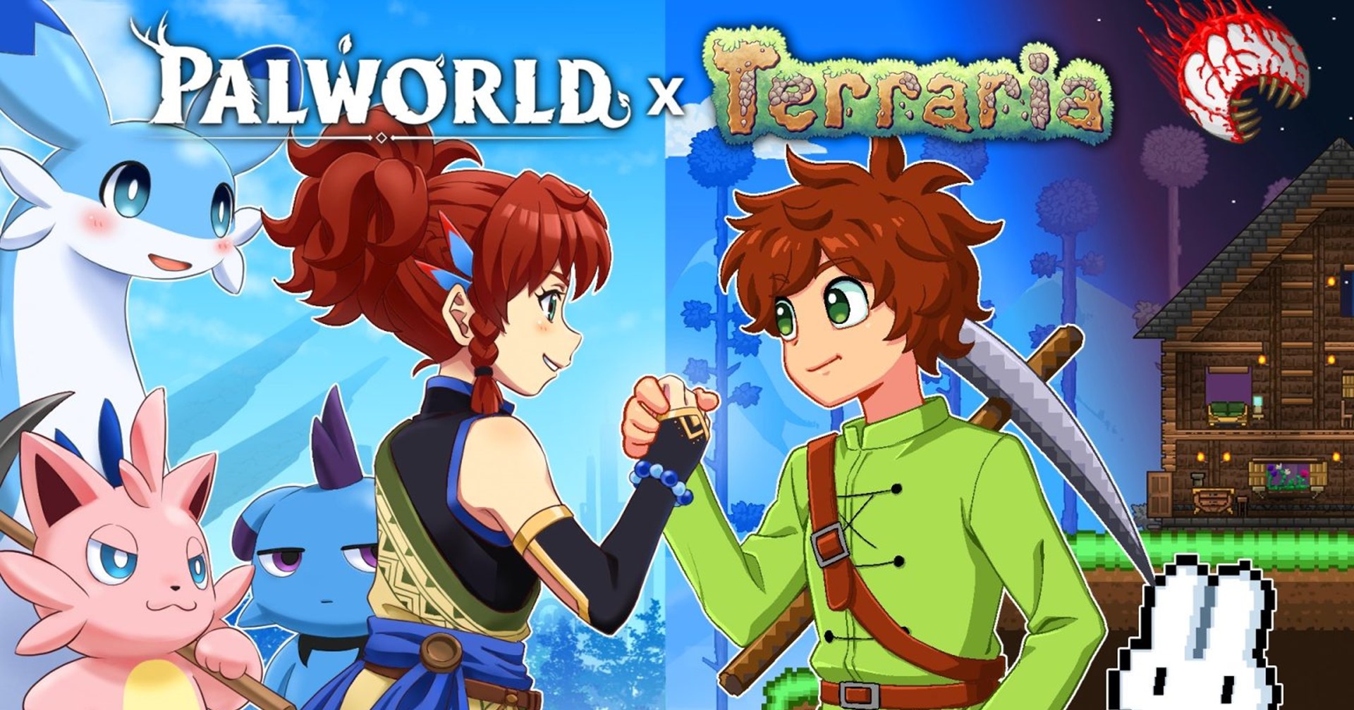 เกม Palworld ประกาศครอสโอเวอร์กับ Terraria พร้อมเปิดให้เล่นในปี 2025