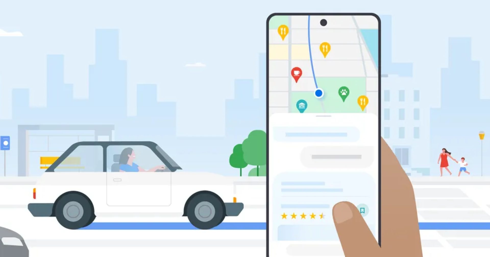 Google Maps เพิ่มฟีเจอร์บอกเลนบนถนนขณะขับขี่