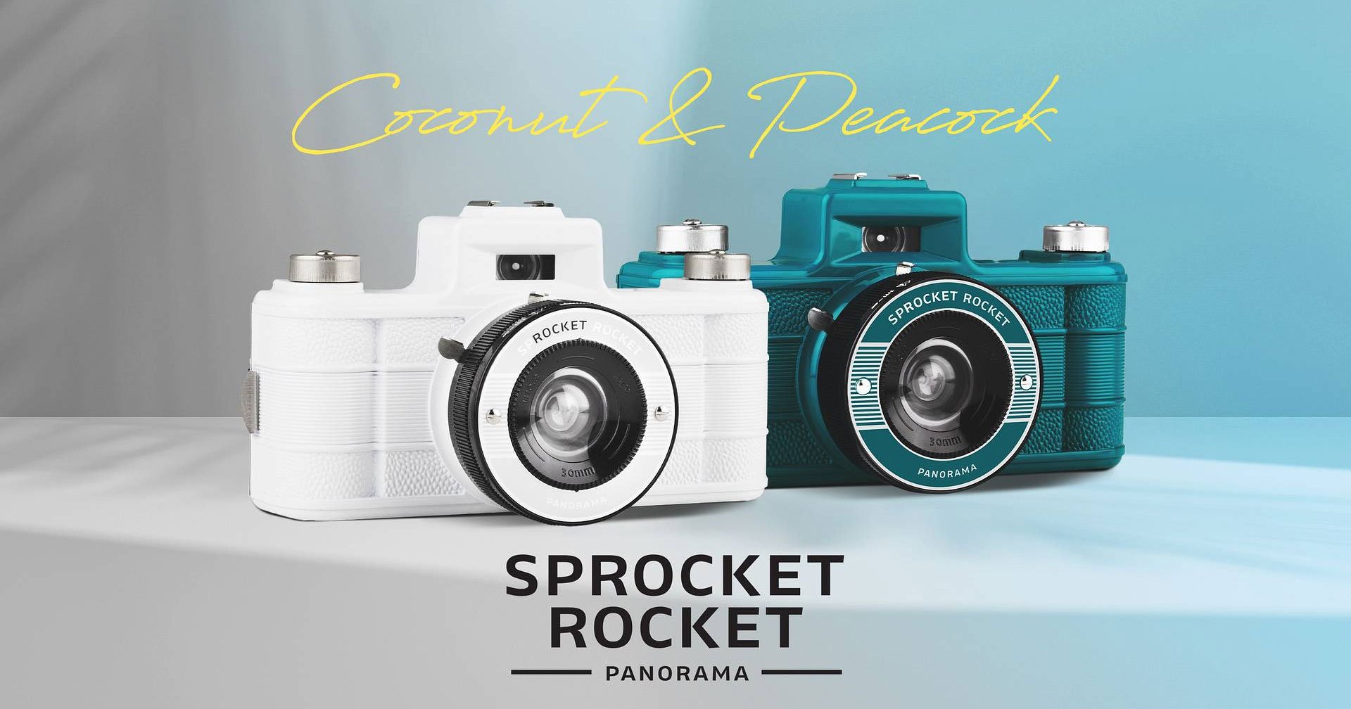 เปิดตัว Sprocket Rocket Peacock และ Coconut กล้องฟิล์มพาโนรามา มุมกว้างแปลกตา เหนือจินตนาการ !