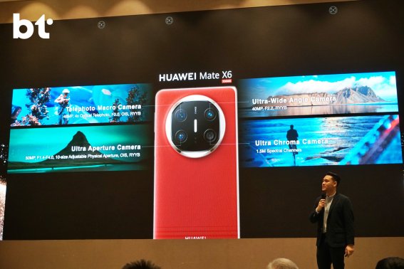 Huawei เปิดตัวแท็บเล็ต MatePad 12 X, สมาร์ตโฟนพับ Mate X6, มือถือตัวกลาง nova 13 และหูฟังตัวท็อป Freebuds Pro 4