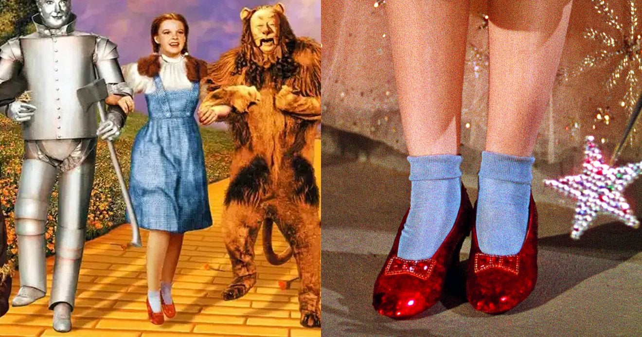 judy garland ruby slippers the wizard of oz