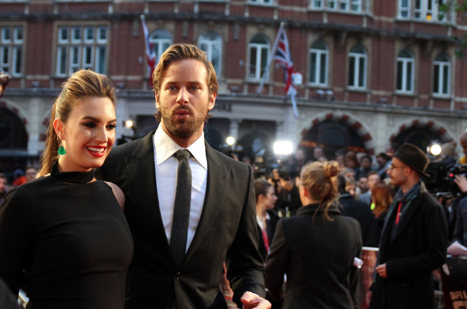 Armie Hammer and Elizabeth Chambers