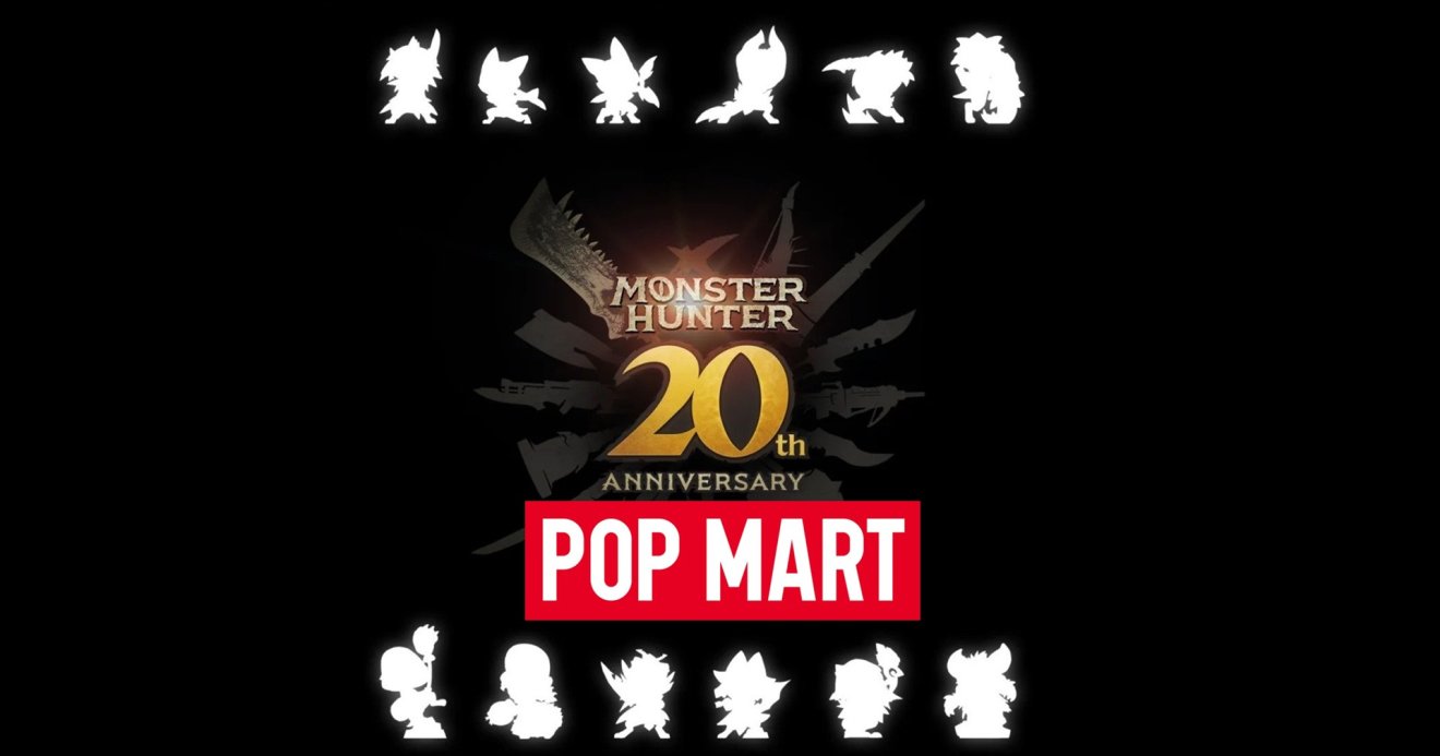 Pop Mart เปิดตัวกล่องสุ่ม Monster Hunter ฉลองครบรอบ 20 ปีของเกม