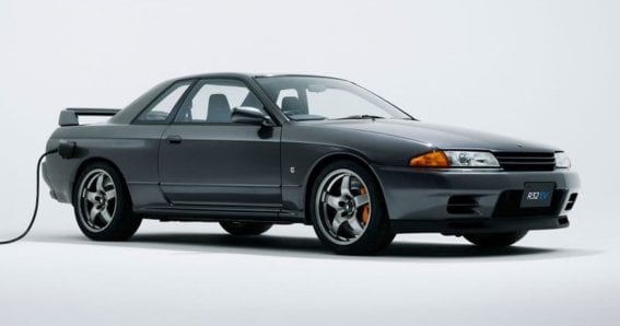 Nissan R32 Skyline GT-R ฉายา ‘ก็อดซิลลา’ ในร่าง EV ที่งาน Tokyo Auto Salon 2025