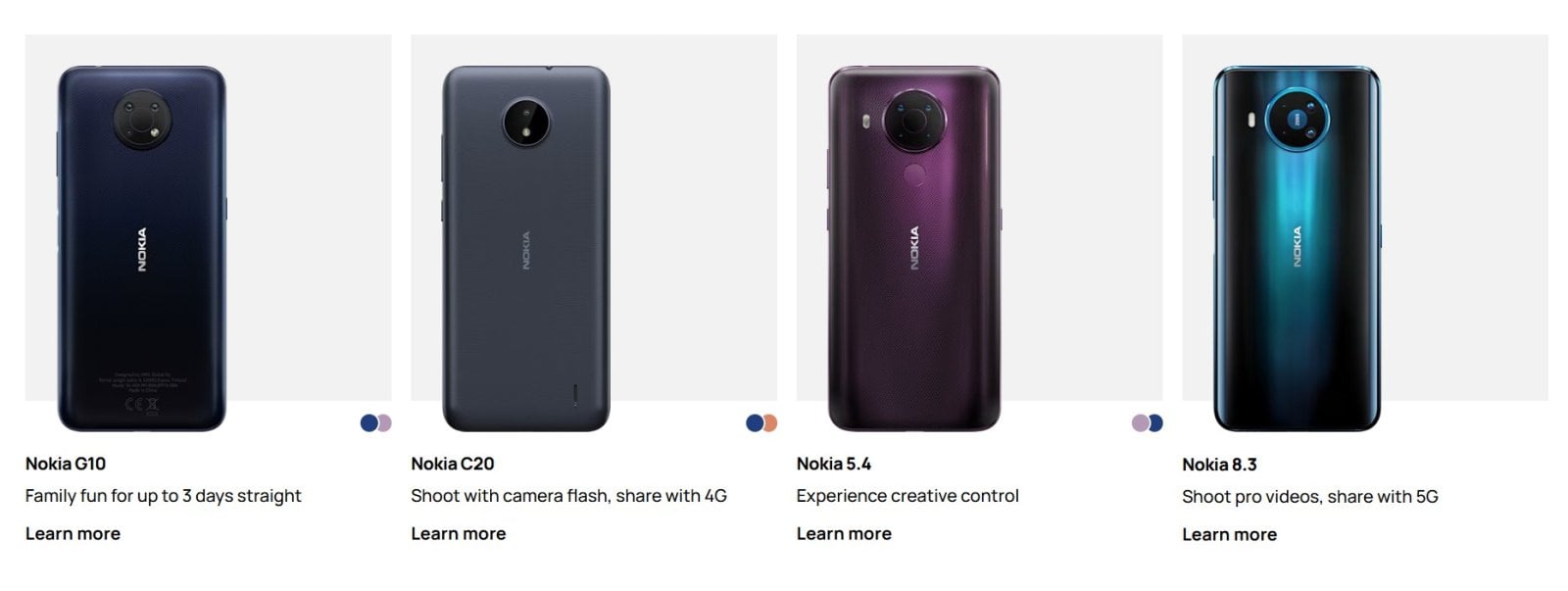 Nokia HMD Website