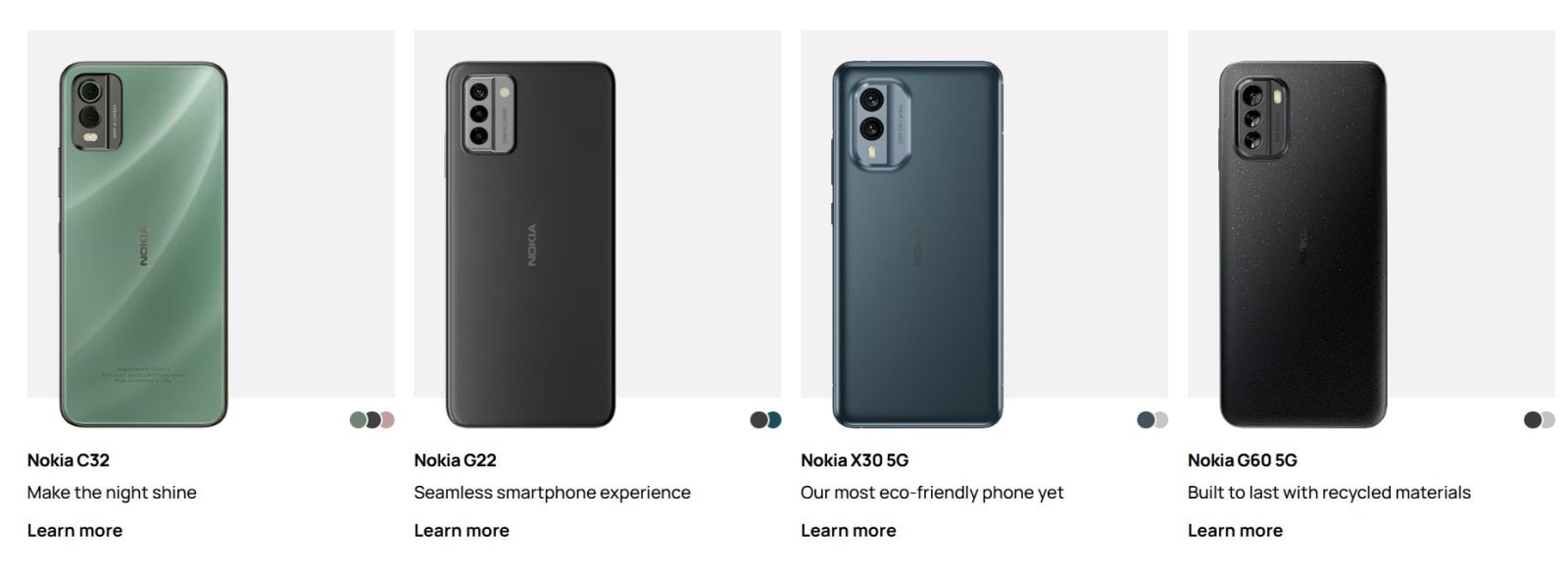 Nokia HMD Website