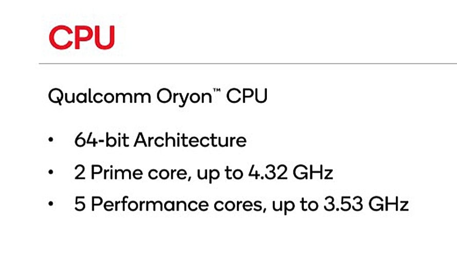 Qualcomm Snapdragon 8 Elite 7 core