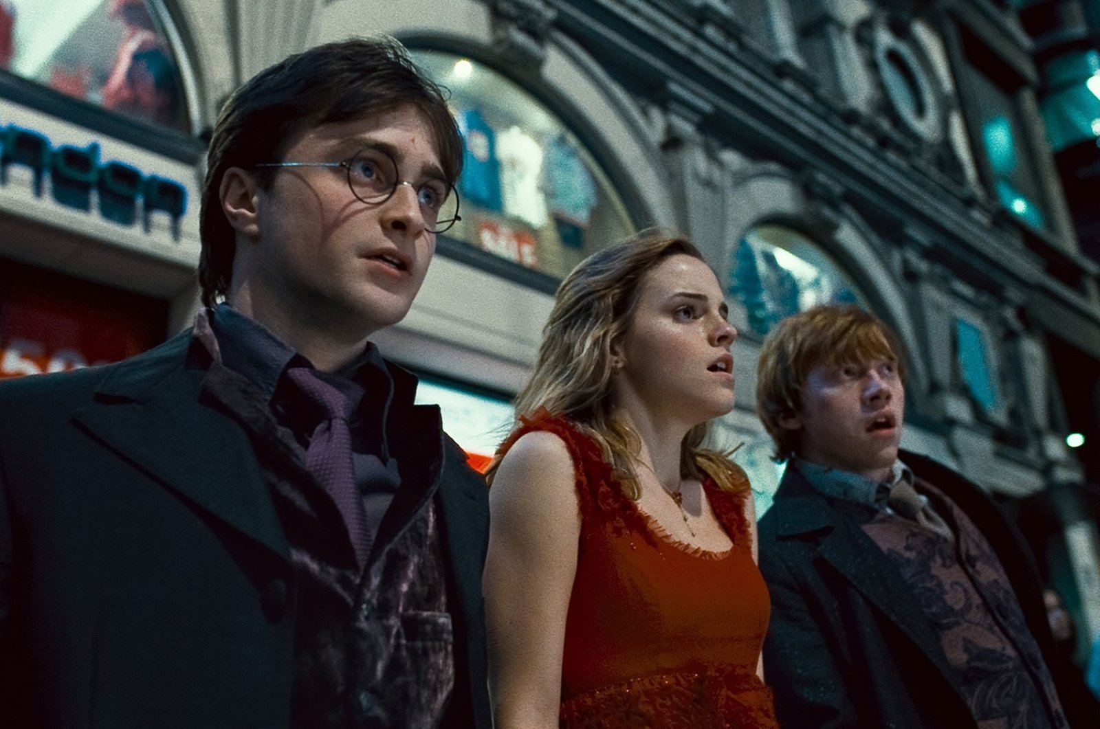 Rupert Grint, Daniel Radcliffe, Emma Watson Harry Potter and the Deathly Hallows Part 1