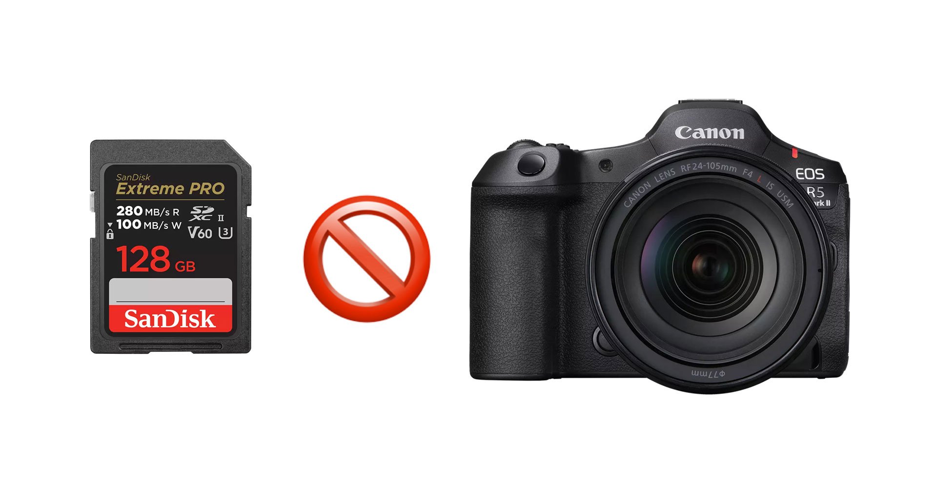 Canon เตือน ! ใช้ SD card ‘SanDisk’ บางรุ่นในกล้อง ‘EOS R5 II’ อาจทำให้ไฟล์ภาพเสียหายได้