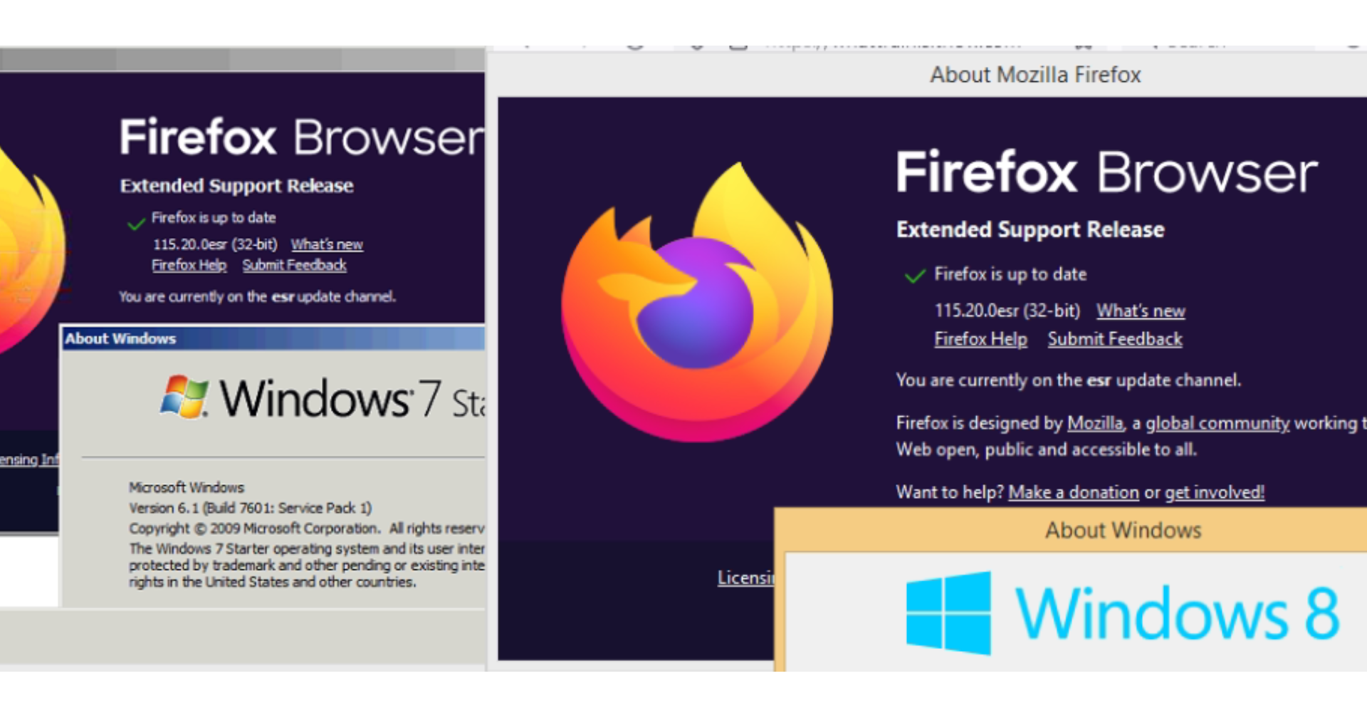 Firefox ESR ขยายสนับสนุน Windows 7/8/8.1 และ macOS 10.15 หรือต่ำกว่า เตรียมส่งไม้ต่อให้ r3dfox