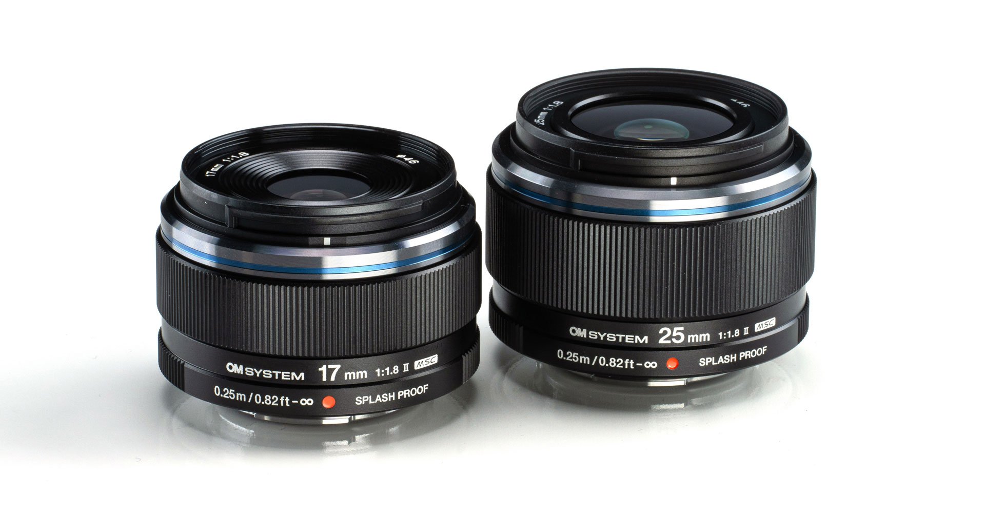 OM System ตีบวก 2 เลนส์ใหม่ 17mm F1.8 II และ 25mm F1.8 II เพิ่มซีลกันละอองน้ำละอองฝุ่น 