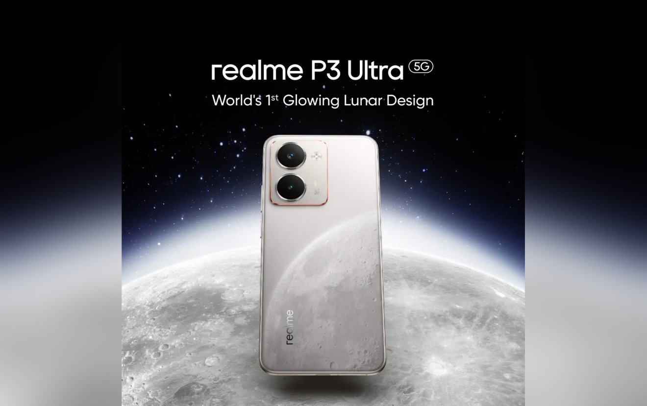 realme P3 Ultra สมาร์ตโฟนระดับพรีเมียม ‘Glowing Lunar Design’ เรืองแสงในที่มืดได้ !